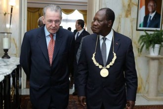 Côte dÂ’Ivoire : Ouattara distingué par lÂ’Association des comités nationaux olympiques dÂ’Afrique